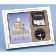 Communion Missal and Rosary Set, Eucharist Classic Boxed Set